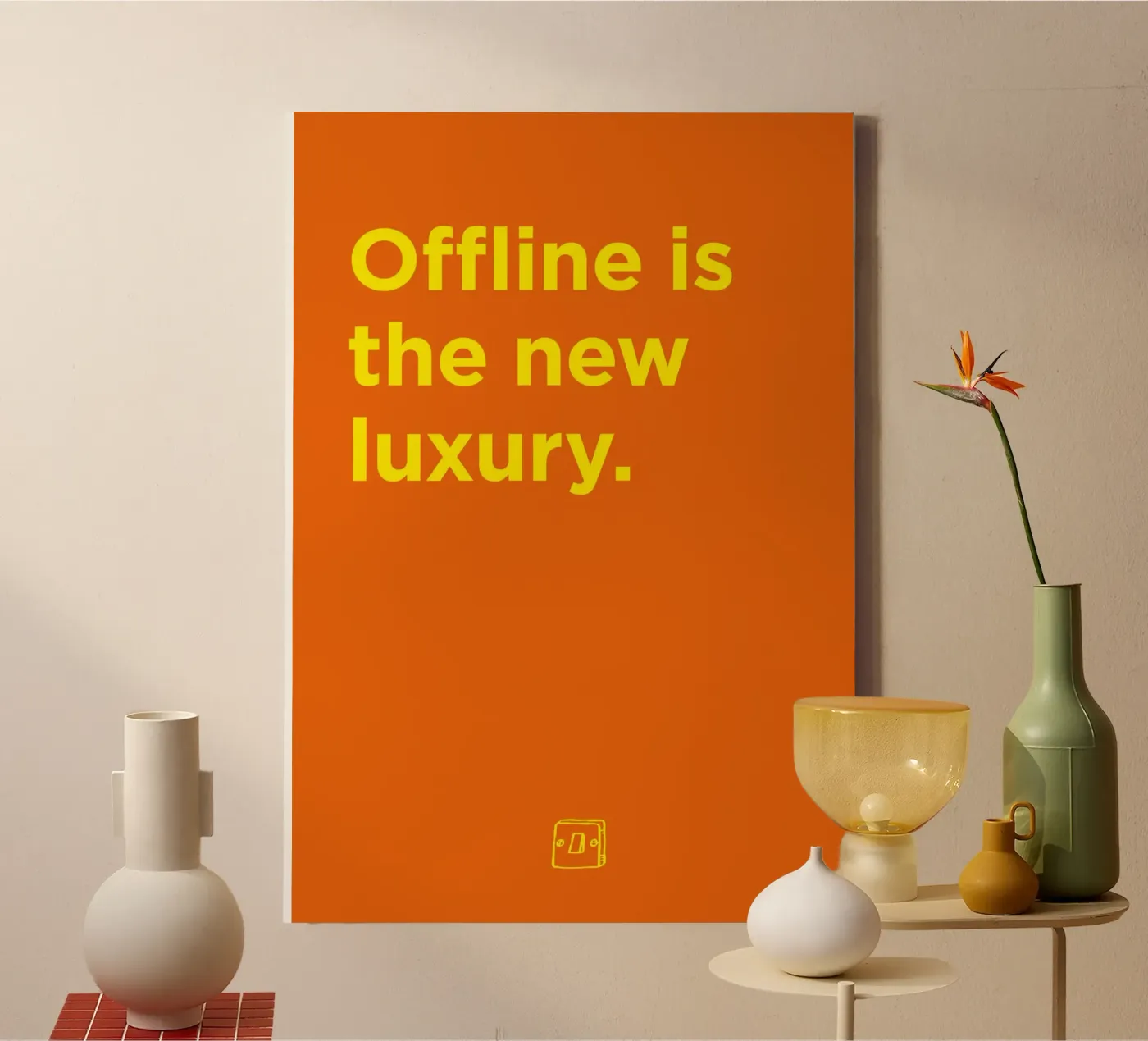 Offline Leinwand von Art Fart