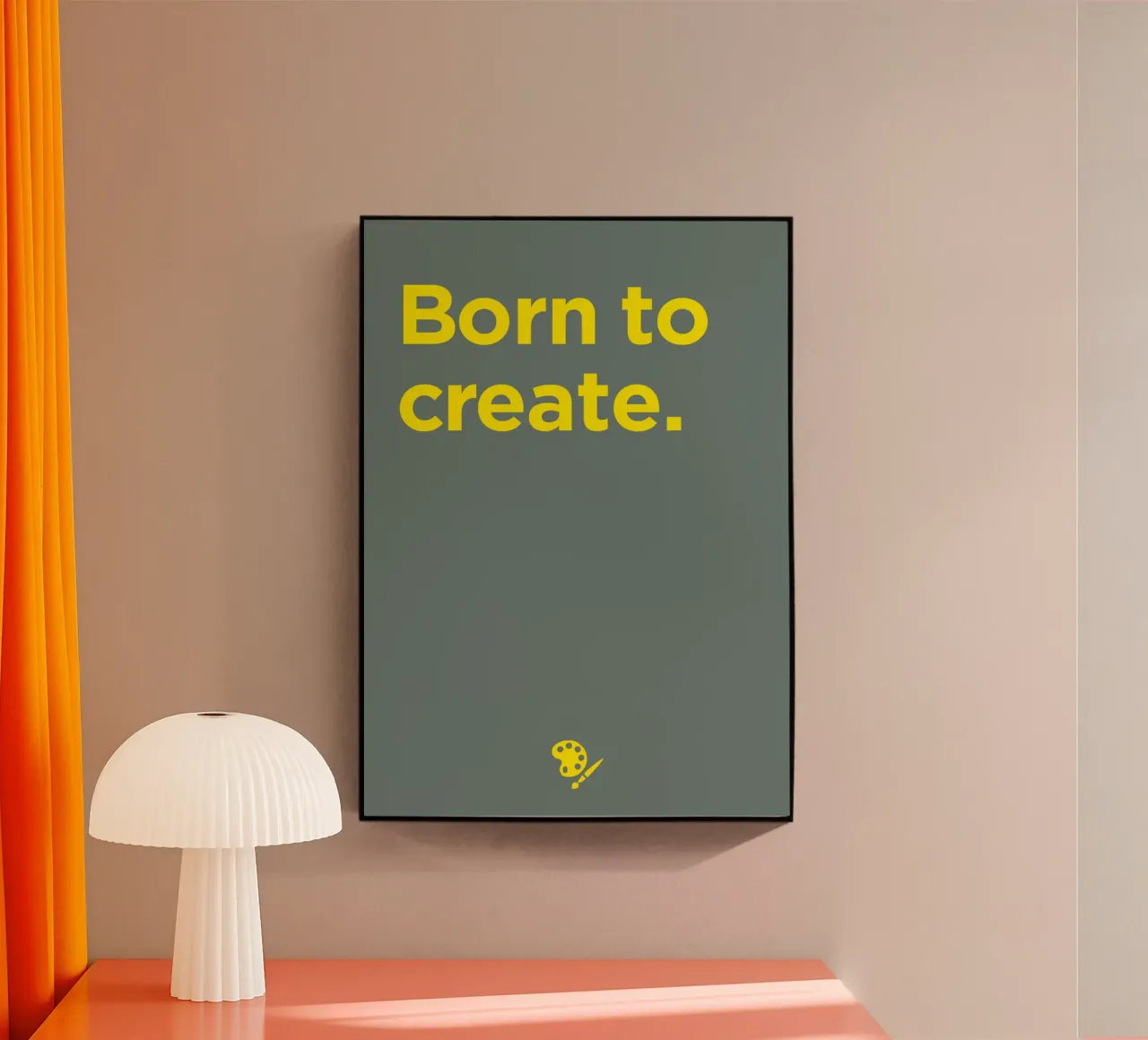 Born to create. plexiglass da Art Fart