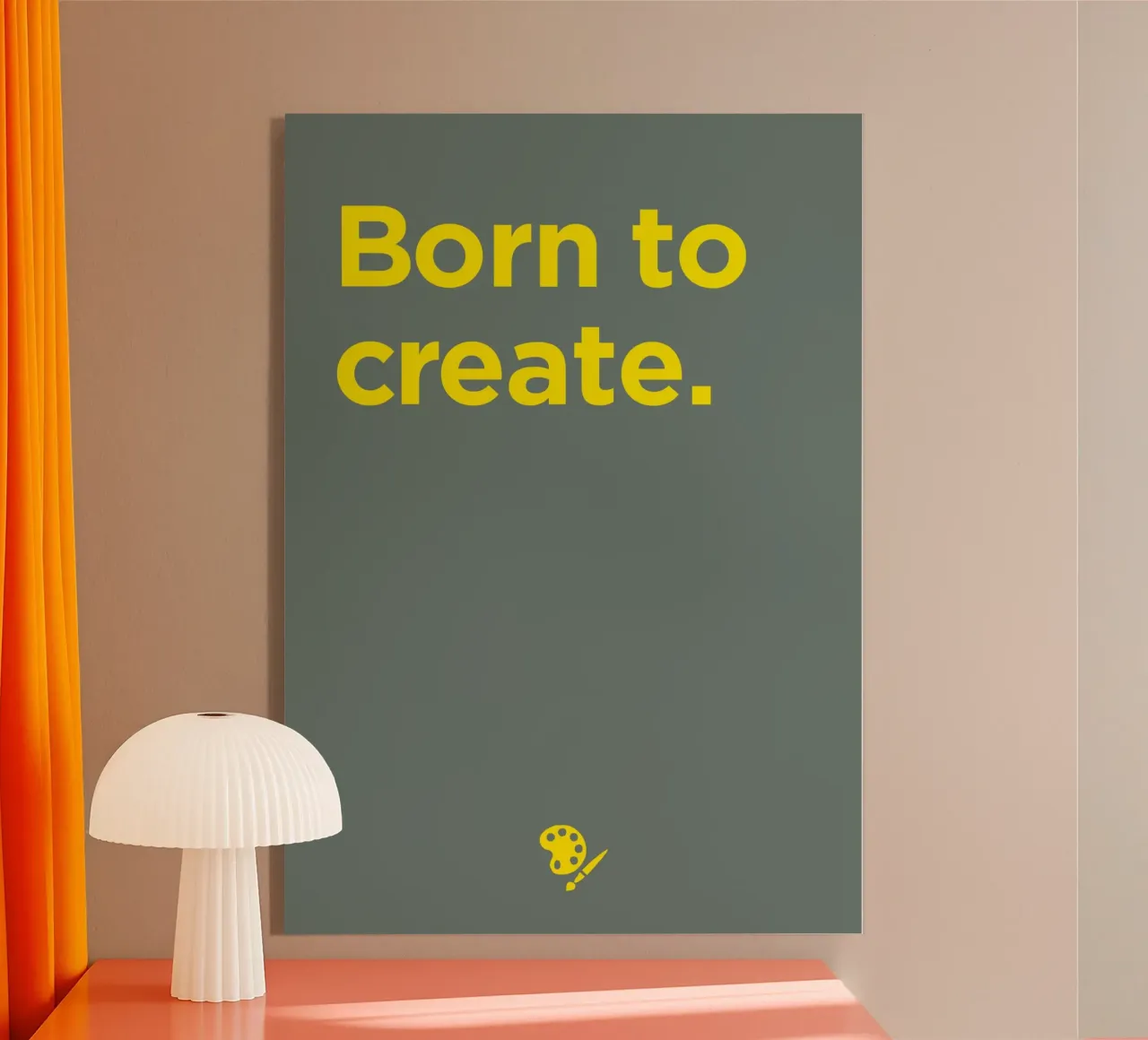 Born to create. plexiglass da Art Fart