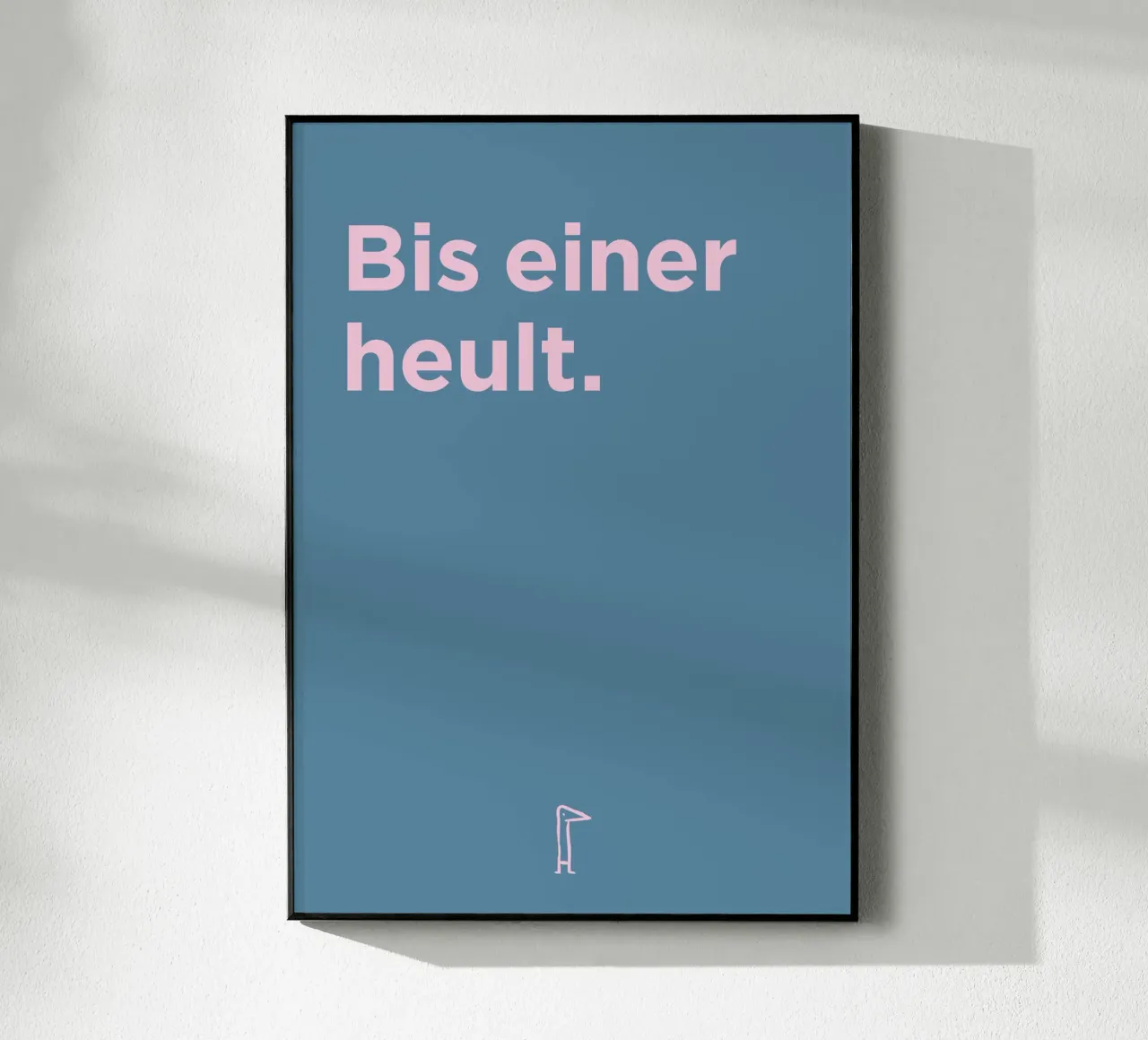 Bis einer heult. plexiglass da Art Fart