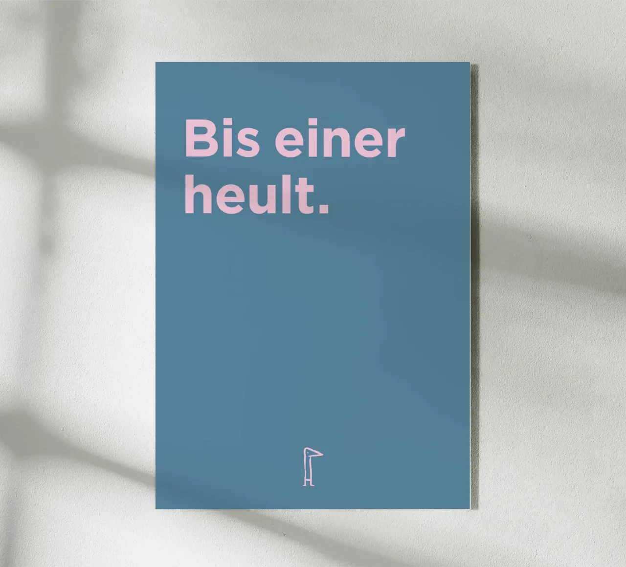 Bis einer heult. plexiglass da Art Fart