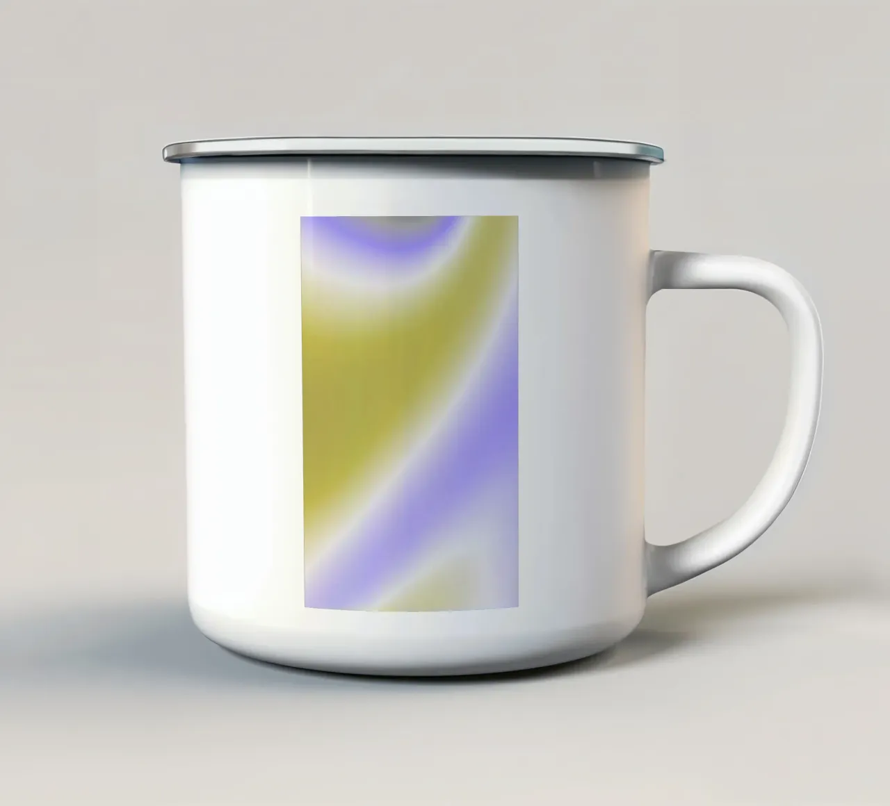 INNER PEACE + HARMONY = LUXURY tazza in smalto da ÂME LIBRE STUDIO