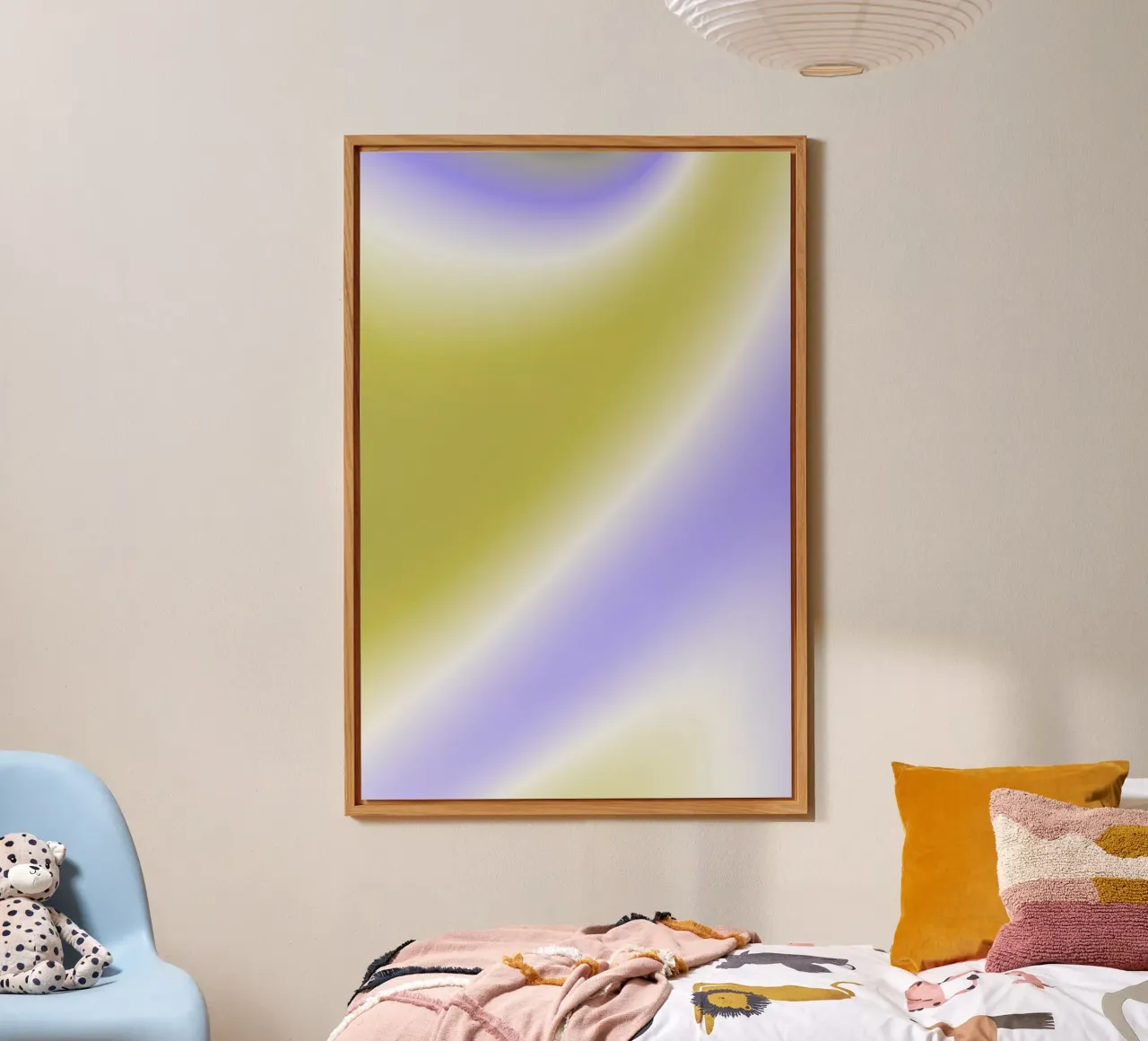 INNER PEACE IS THE REAL LUXURY Alu-Dibond von ÂME LIBRE STUDIO