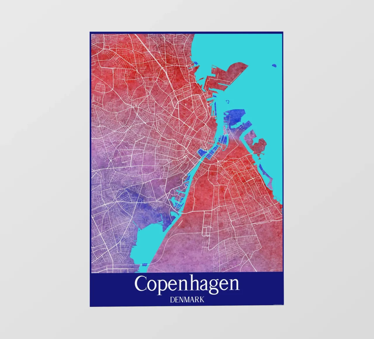Copenhagen DENMARK pellicola backlit da WorldPrint