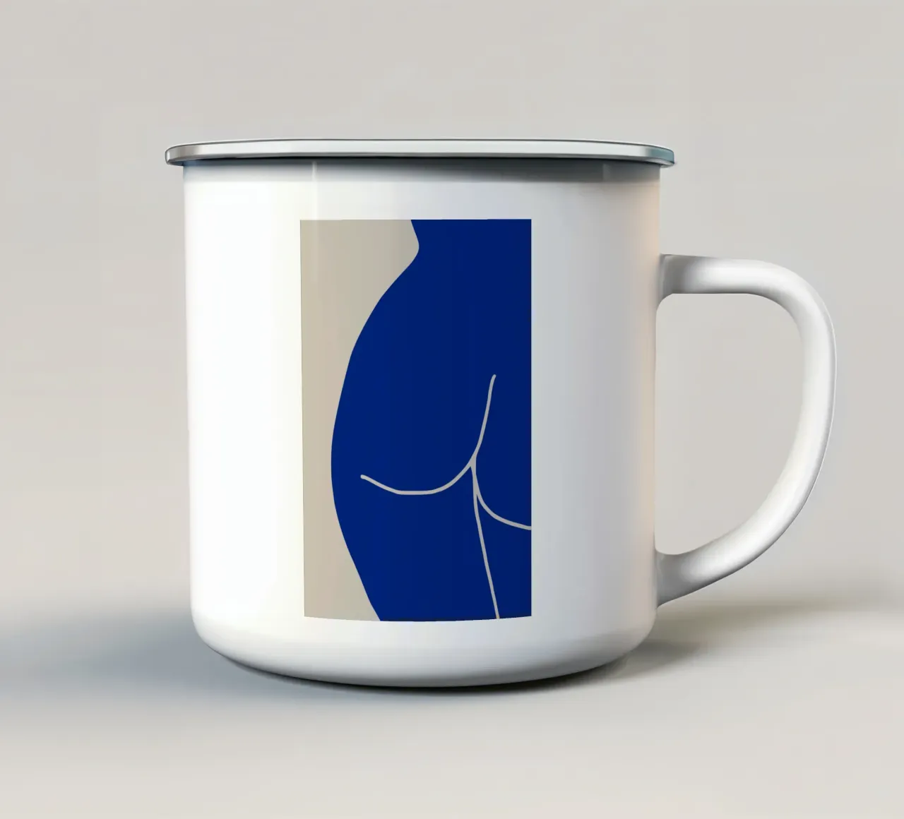 Sconveniente tazza in smalto da Little Dean