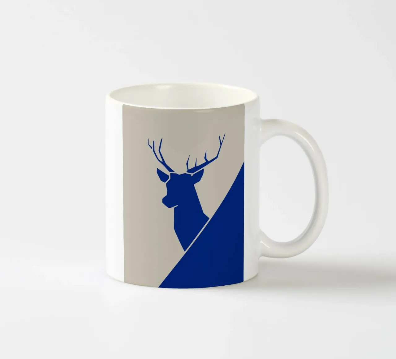 Geometria del cervo tazza in ceramica da Little Dean