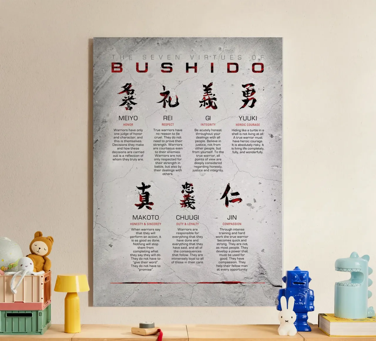 Bushido Code plexiglas de nabakumov