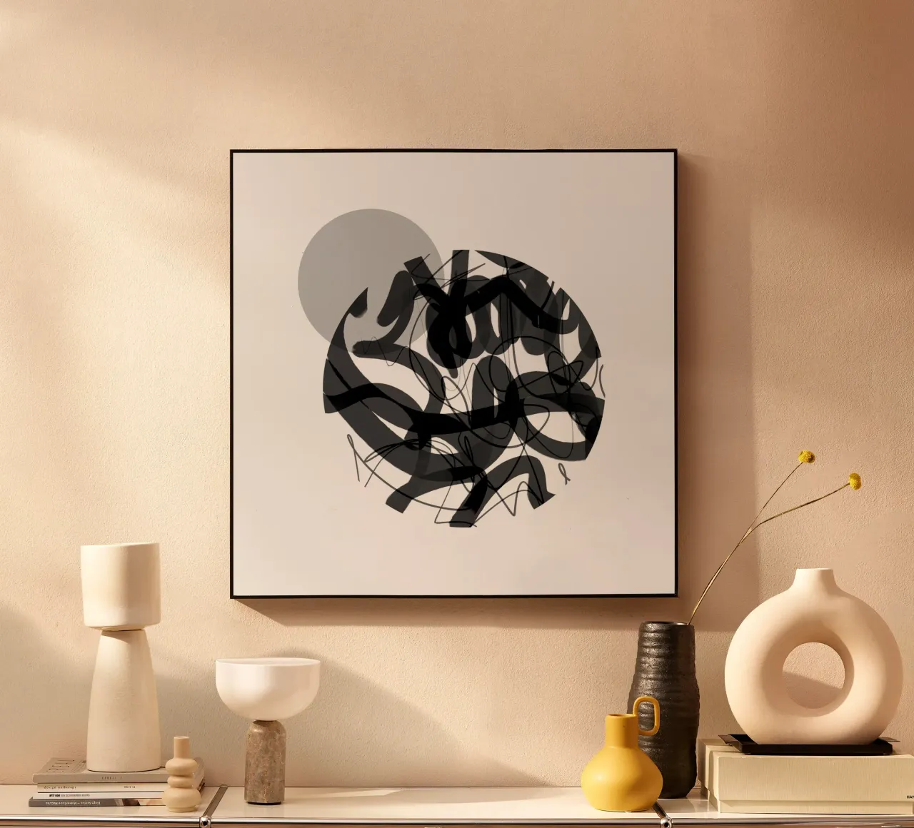 Caotico plexiglass da Kim Hubball Studio