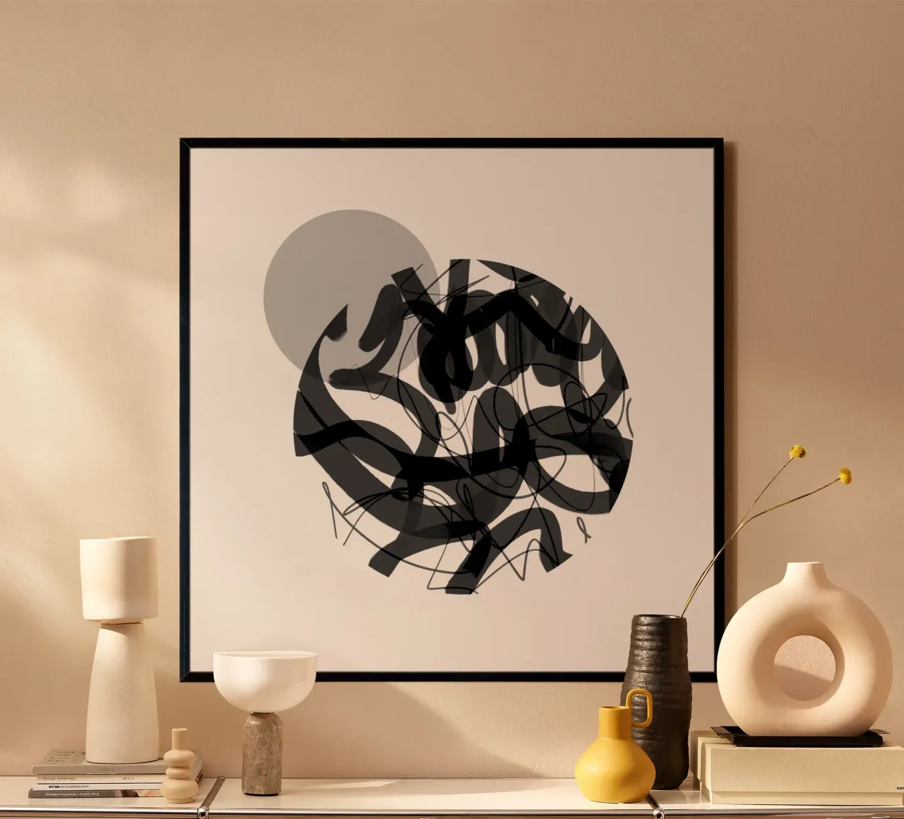 Caotico poster da Kim Hubball Studio