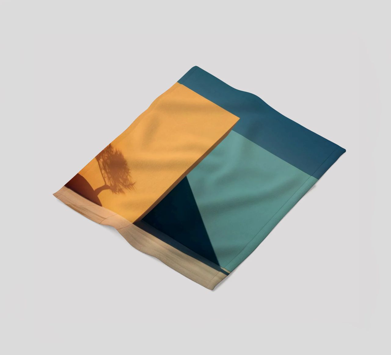 Ombre coperta in pile da Minimalistic