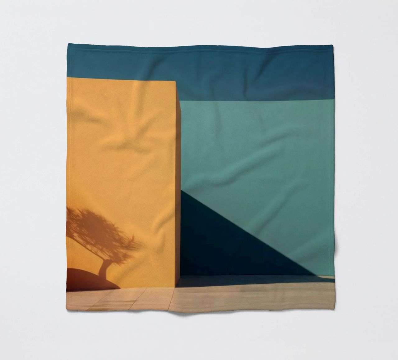 Ombre coperta in pile da Minimalistic