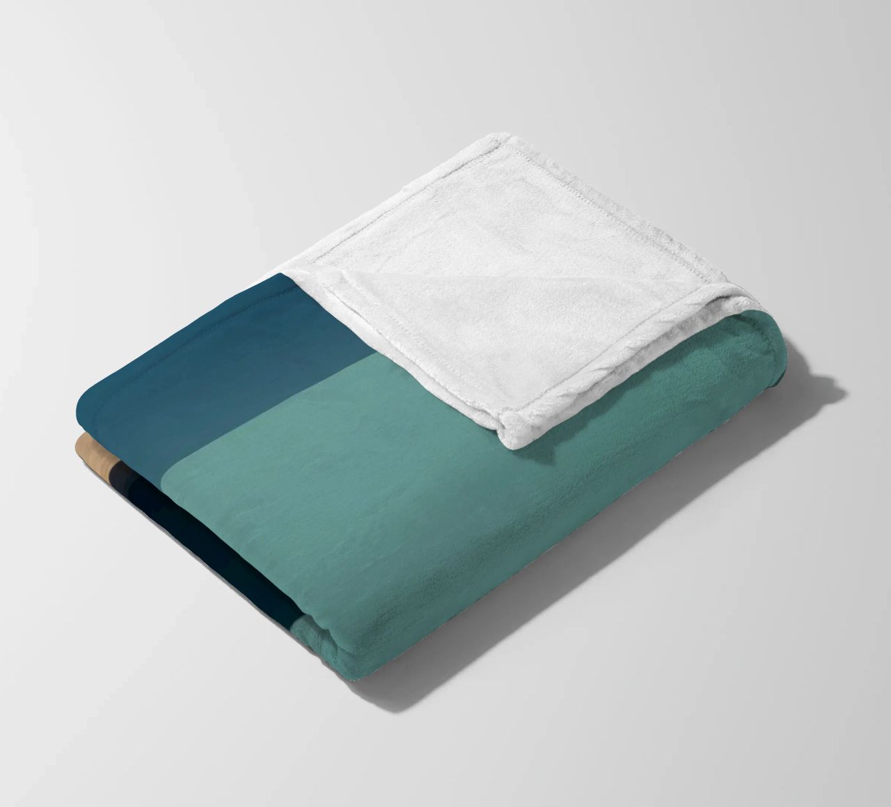 Ombre coperta in pile da Minimalistic