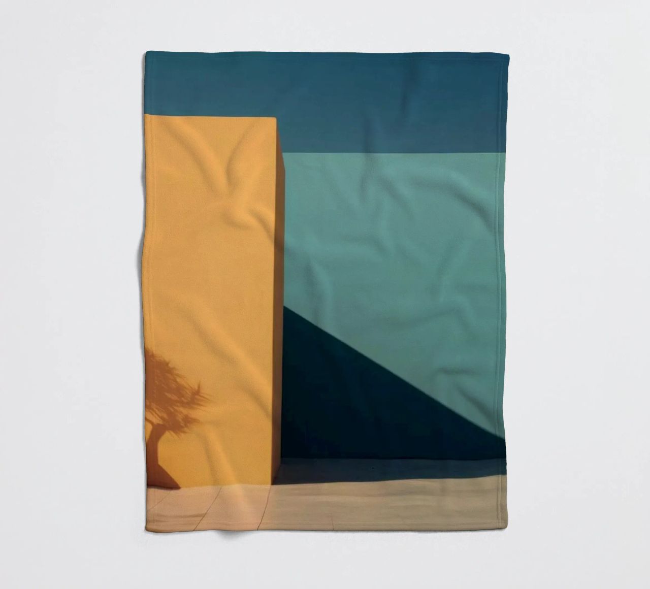 Ombre coperta in pile da Minimalistic