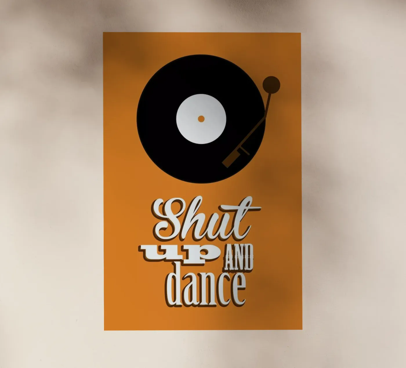 Shut Up pellicola backlit da Trabolt Design