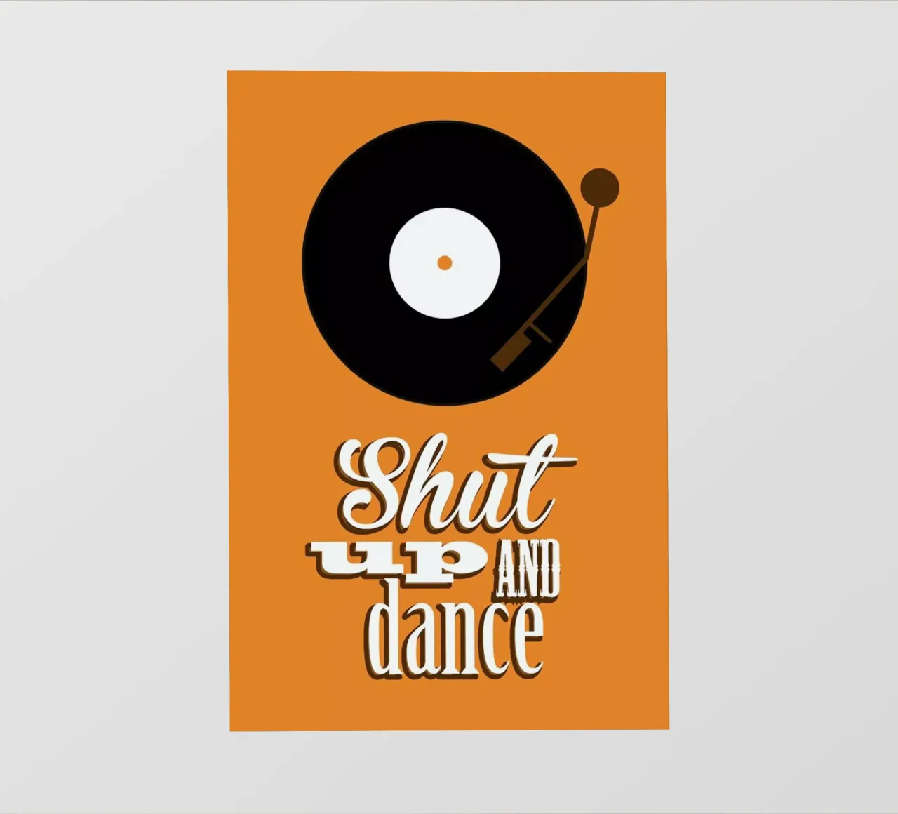Shut Up pellicola backlit da Trabolt Design