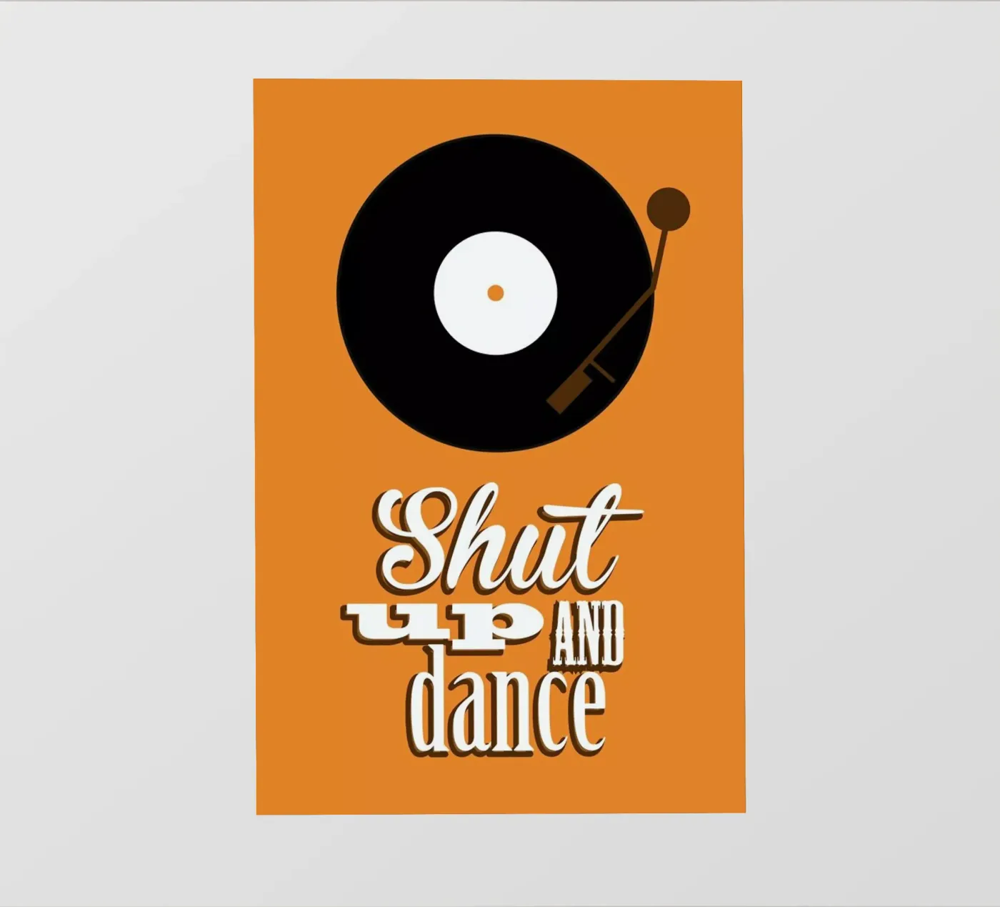 Shut Up pellicola backlit da Trabolt Design