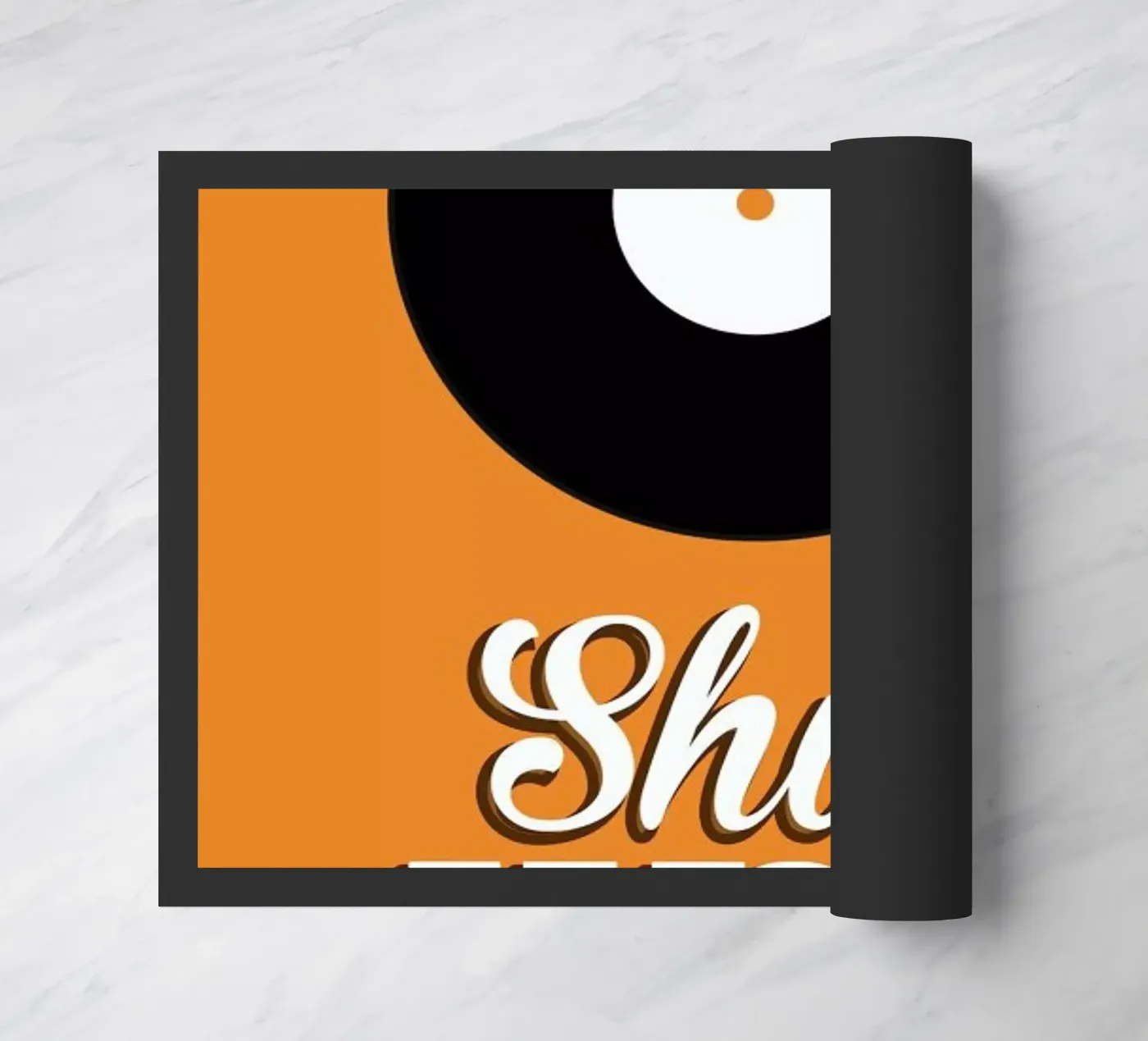 Shut Up Fußmatte von Trabolt Design