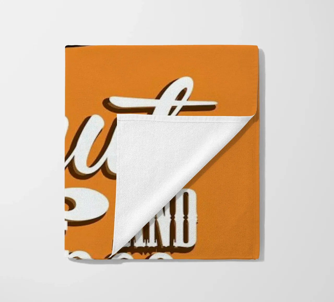 Shut Up beach towel by Trabolt Design