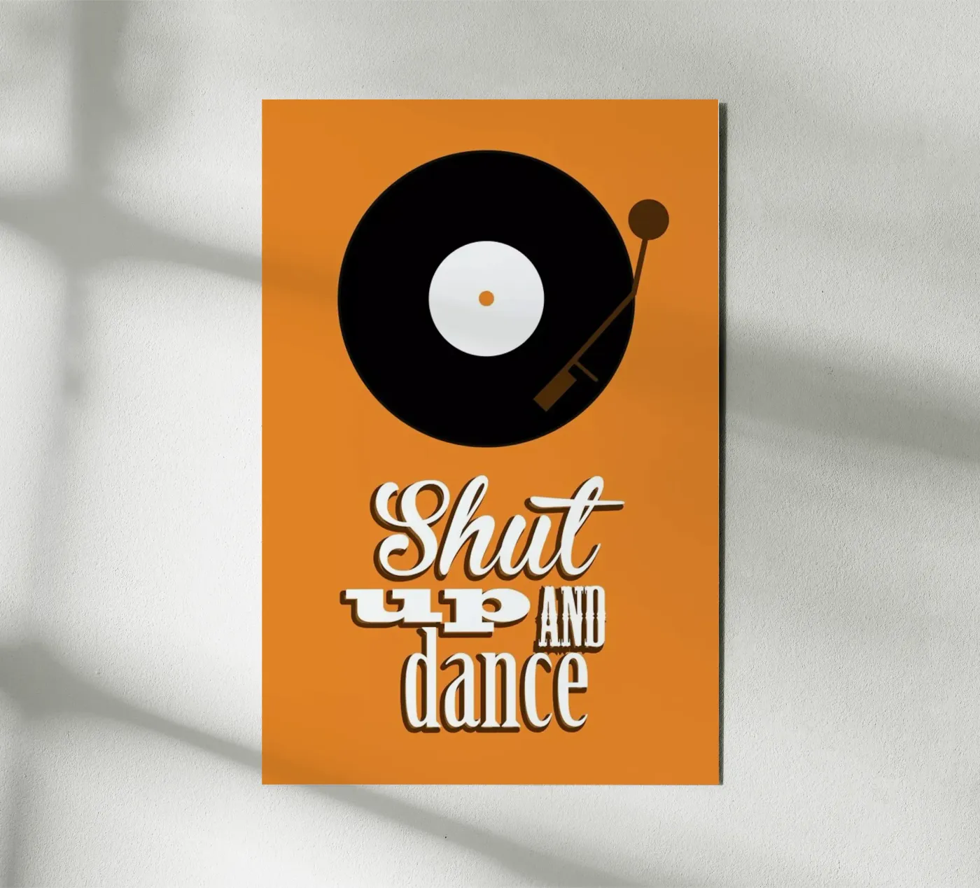 Shut Up pannello forex da Trabolt Design