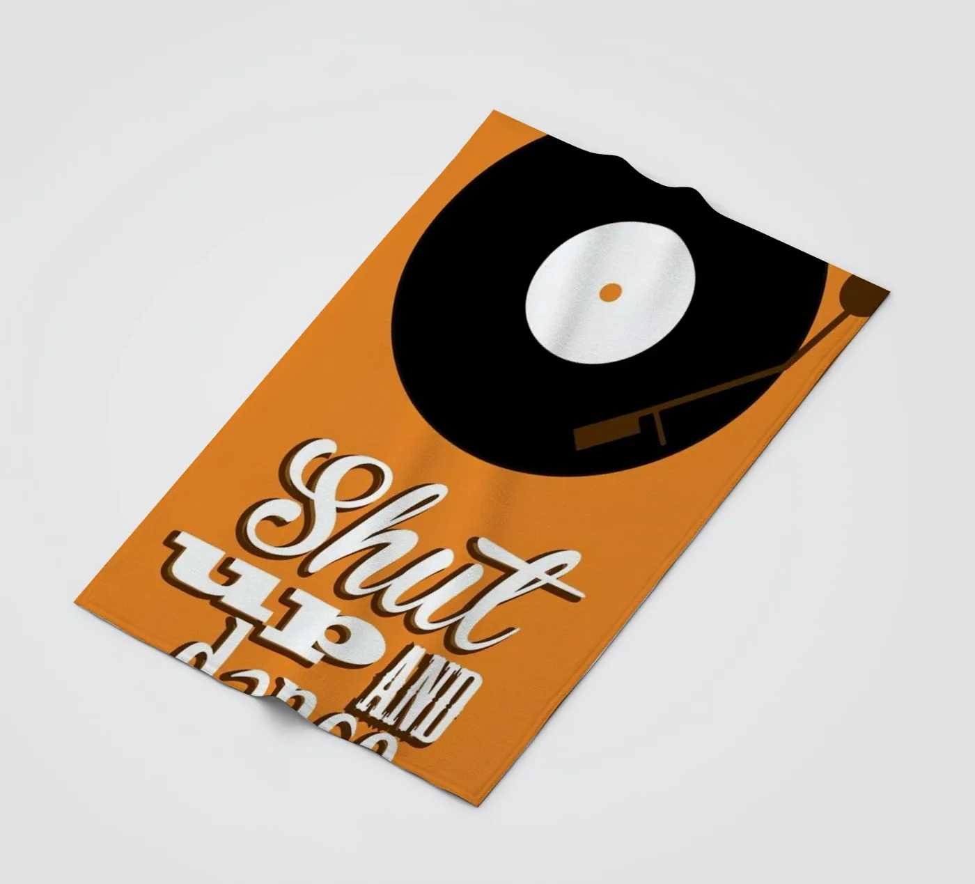 Shut Up Fleecedecke von Trabolt Design