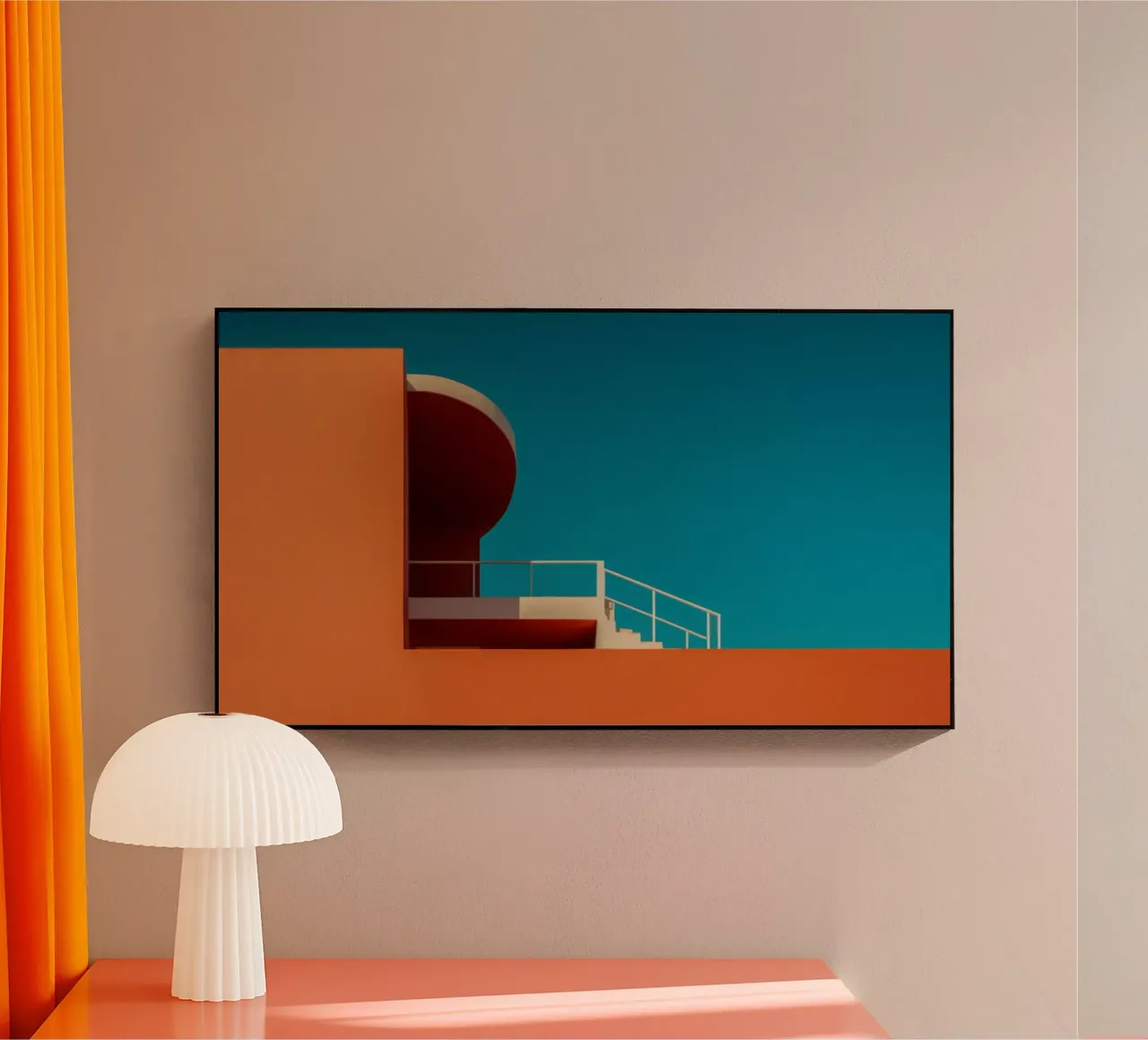 Ciel acrylic glass by Affiches Minimalistes