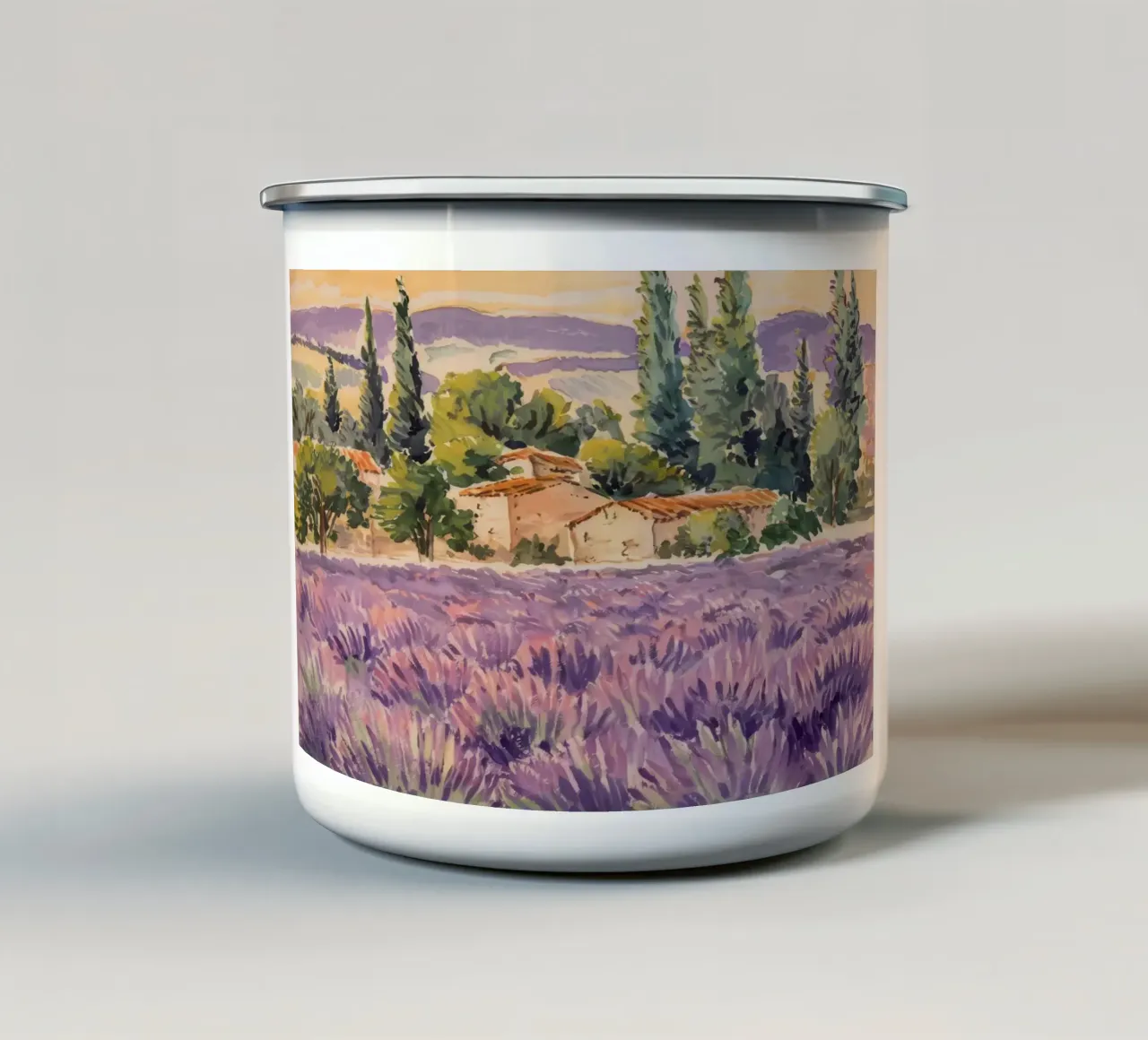 Provence Cypress Homestead tazza in smalto da Angkasa Mist