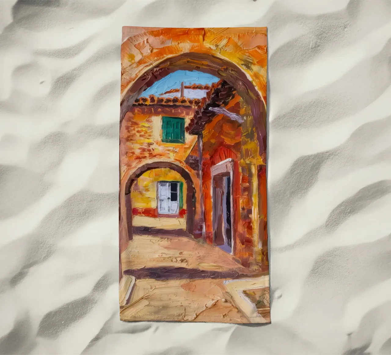 Mercato rustico ad arco telo mare da Angkasa Mist
