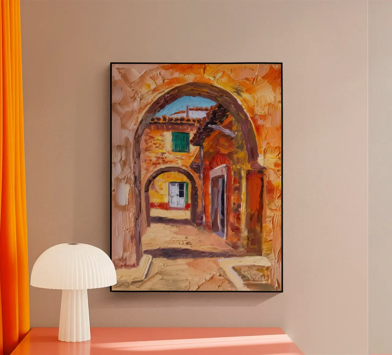 Mercato rustico ad arco plexiglass da Angkasa Mist