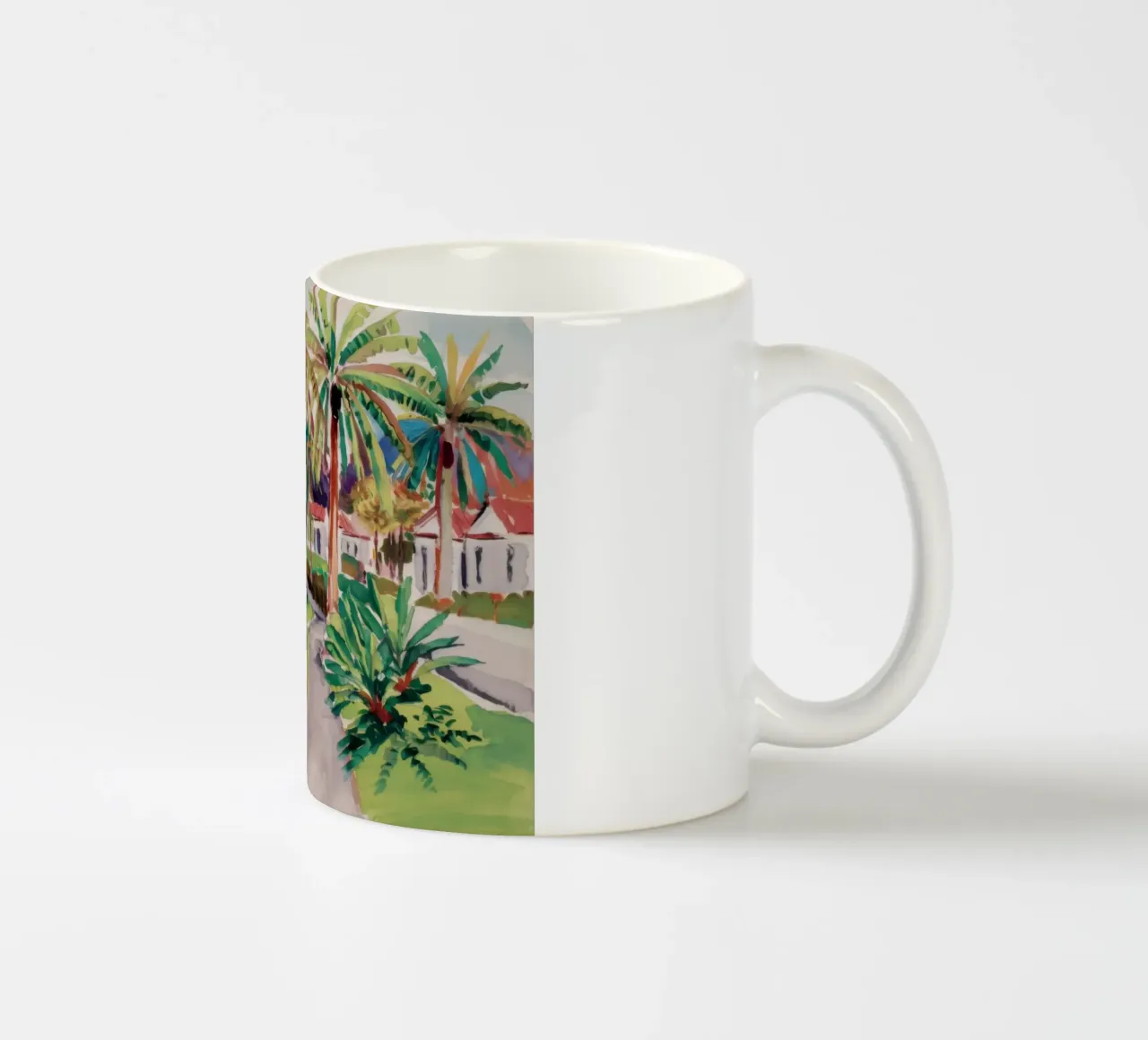 Villa Palm Serenity tazza in ceramica da Angkasa Mist