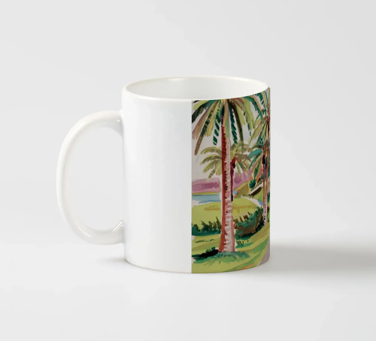 Villa Palm Serenity tazza in ceramica da Angkasa Mist