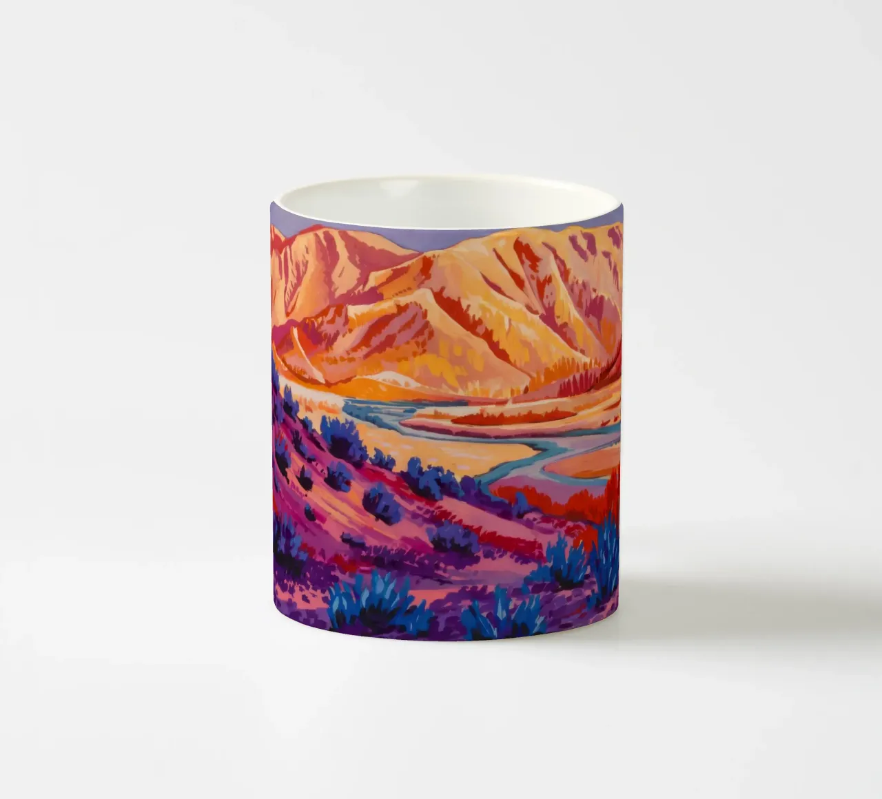 Canyon del fiume Prismatic tazza in ceramica da Angkasa Mist