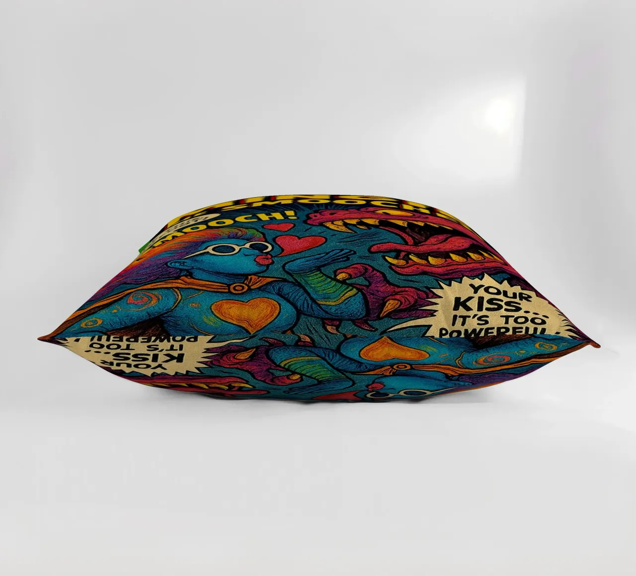 MINGIE THE SMOOCHER 1 - Fresh Supes On The Block cuscino da Vintage Van Gogh