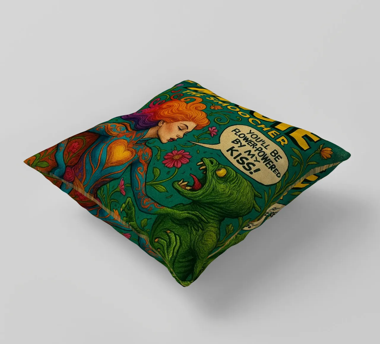 MINGIE THE SMOOCHER 2 - Fresh Supes On The Block cuscino da Vintage Van Gogh
