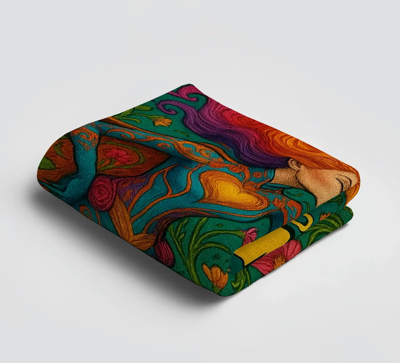 MINGIE THE SMOOCHER 2 - Fresh Supes On The Block asciugamano da bagno da Vintage Van Gogh