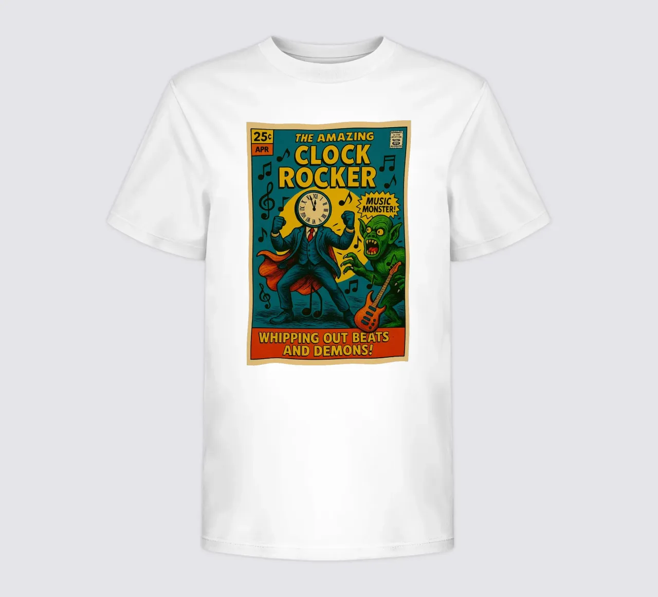 CLOCKMASTER - CLOCKROCKER - Fresh Supes On The Block t-shirt bambini da Vintage Van Gogh