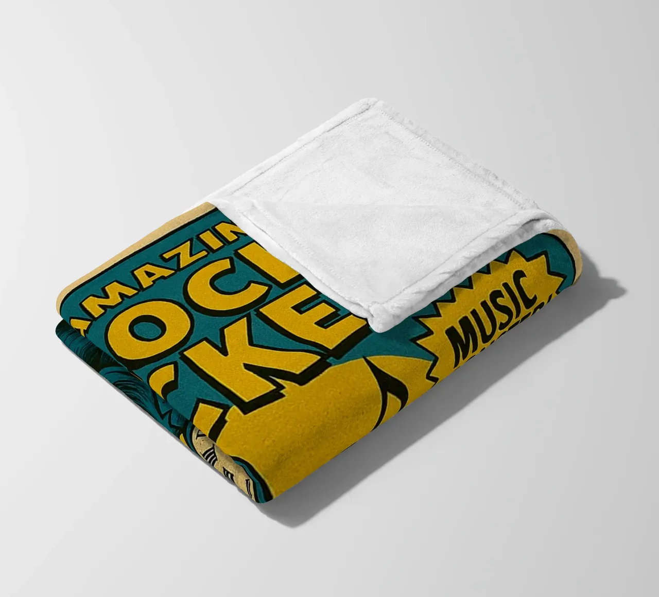 CLOCKMASTER - CLOCKROCKER - Fresh Supes On The Block coperta in pile da Vintage Van Gogh