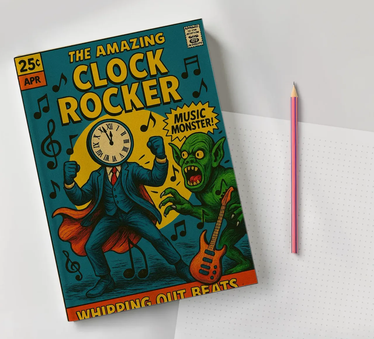 CLOCKMASTER - CLOCKROCKER - Fresh Supes On The Block diario da Vintage Van Gogh
