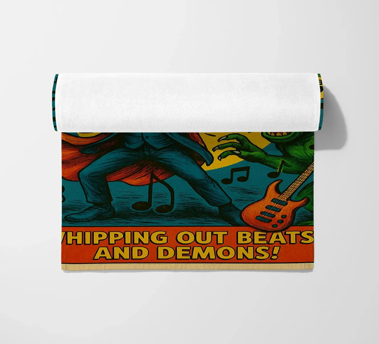 CLOCKMASTER - CLOCKROCKER - Fresh Supes On The Block telo mare da Vintage Van Gogh