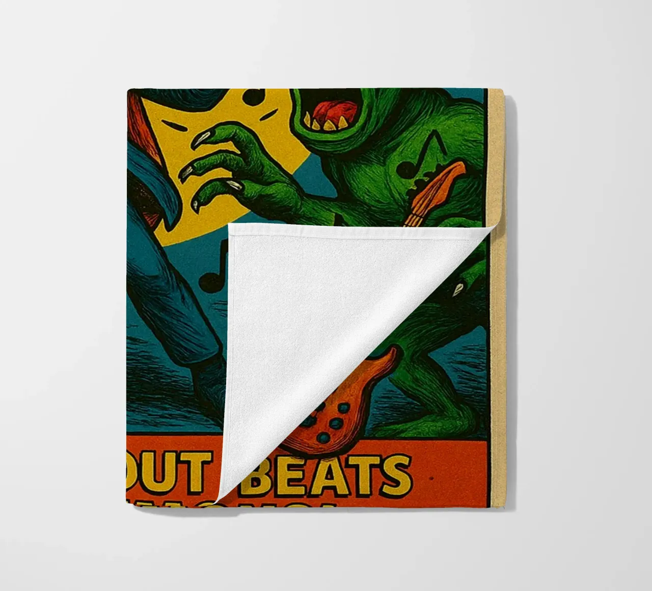 CLOCKMASTER - CLOCKROCKER - Fresh Supes On The Block telo mare da Vintage Van Gogh