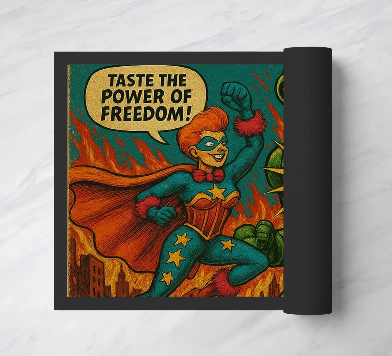 COUNTESS AMERICA - Fresh Supes On The Block zerbino da Vintage Van Gogh