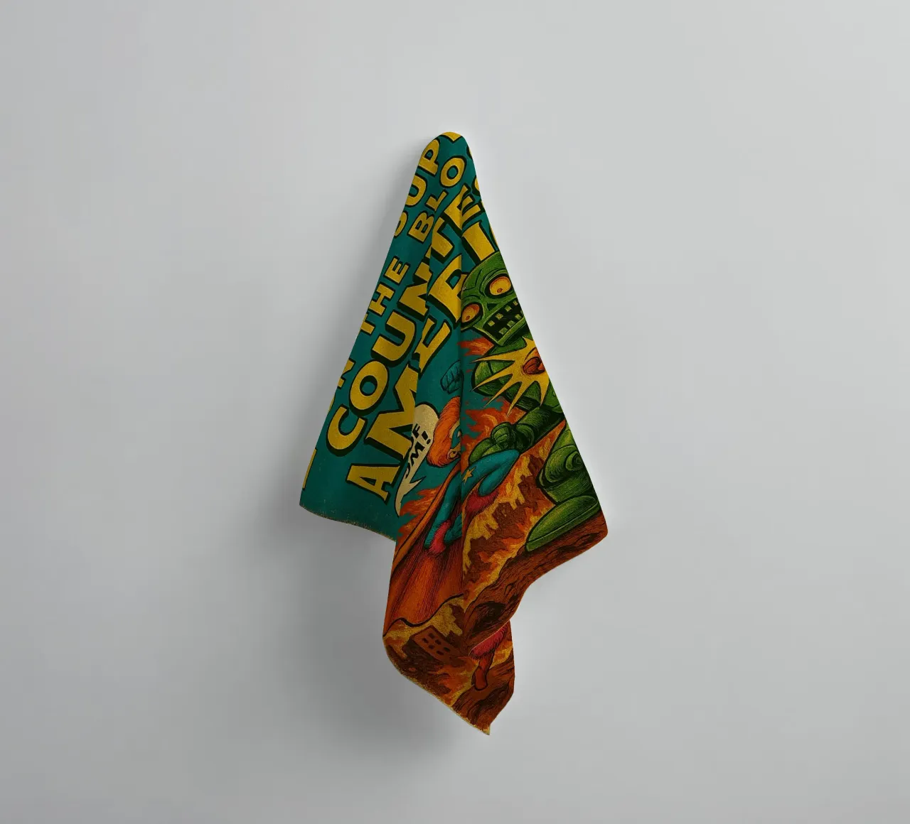 COUNTESS AMERICA - Fresh Supes On The Block asciugamano da bagno da Vintage Van Gogh