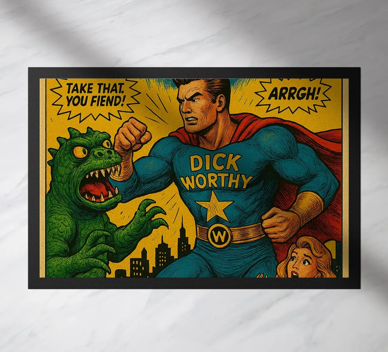 DICK WORTHY - Fresh Supes On The Block zerbino da Vintage Van Gogh