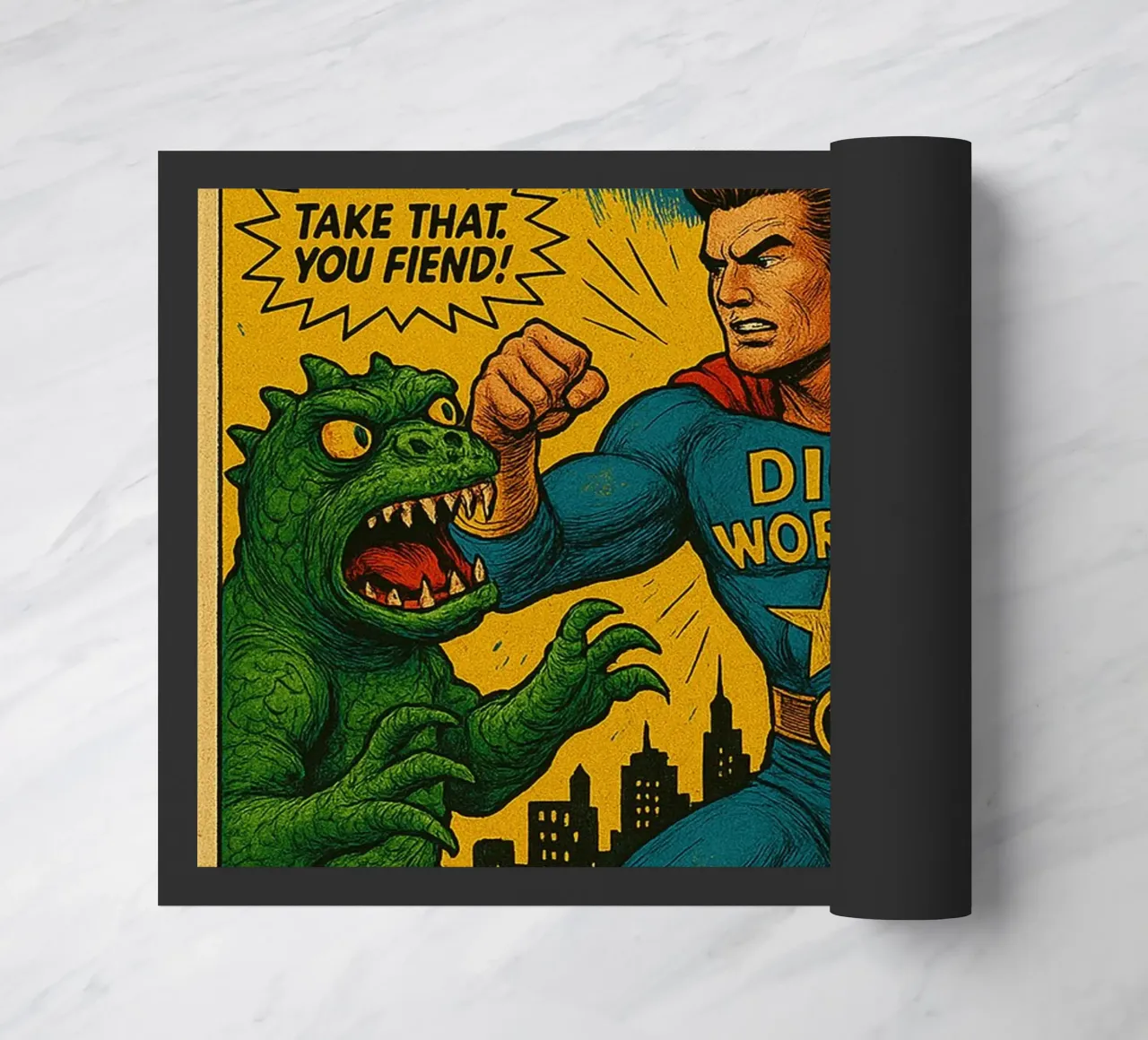 DICK WORTHY - Fresh Supes On The Block zerbino da Vintage Van Gogh