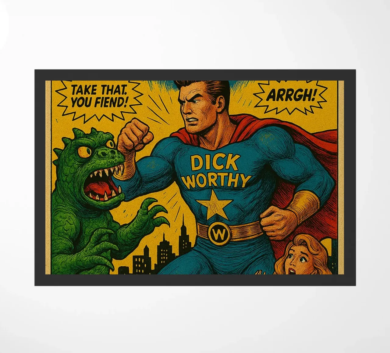DICK WORTHY - Fresh Supes On The Block zerbino da Vintage Van Gogh
