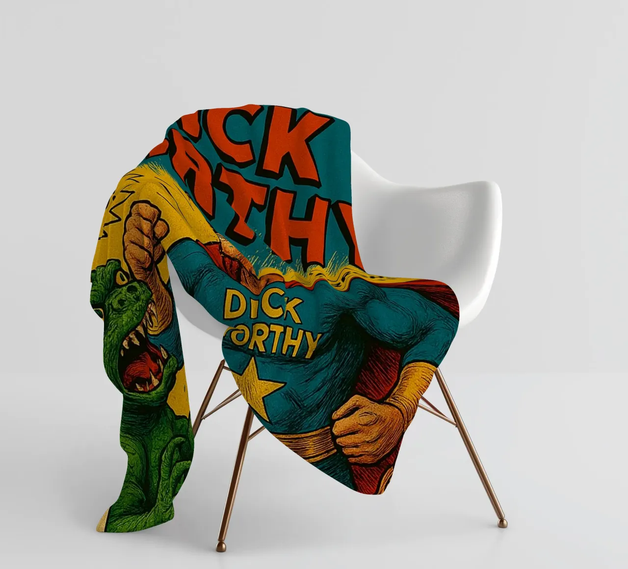 DICK WORTHY - Fresh Supes On The Block coperta in pile da Vintage Van Gogh