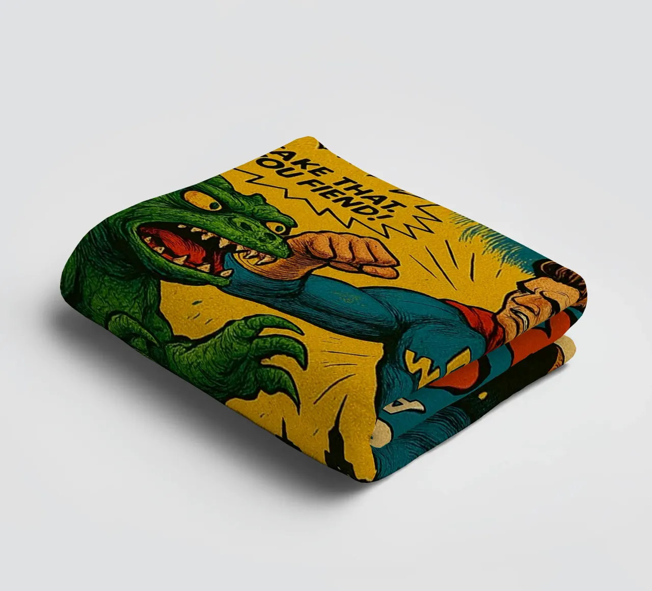 DICK WORTHY - Fresh Supes On The Block asciugamano da bagno da Vintage Van Gogh