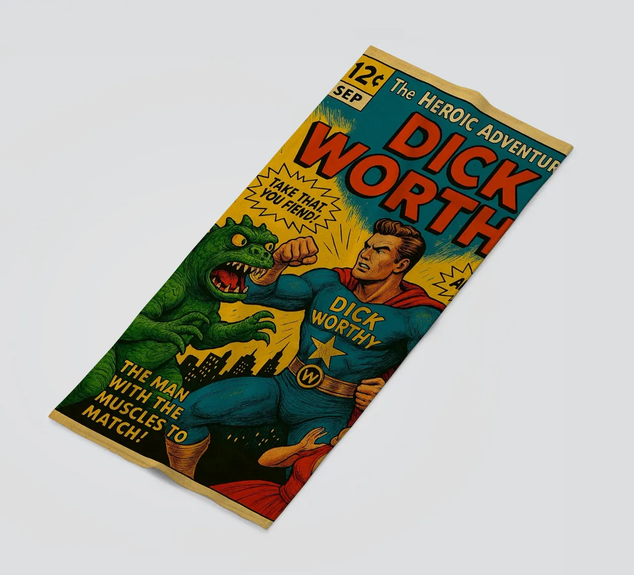 DICK WORTHY - Fresh Supes On The Block telo mare da Vintage Van Gogh
