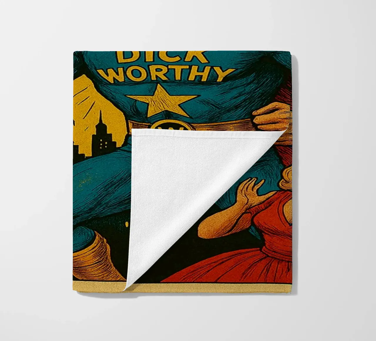 DICK WORTHY - Fresh Supes On The Block telo mare da Vintage Van Gogh