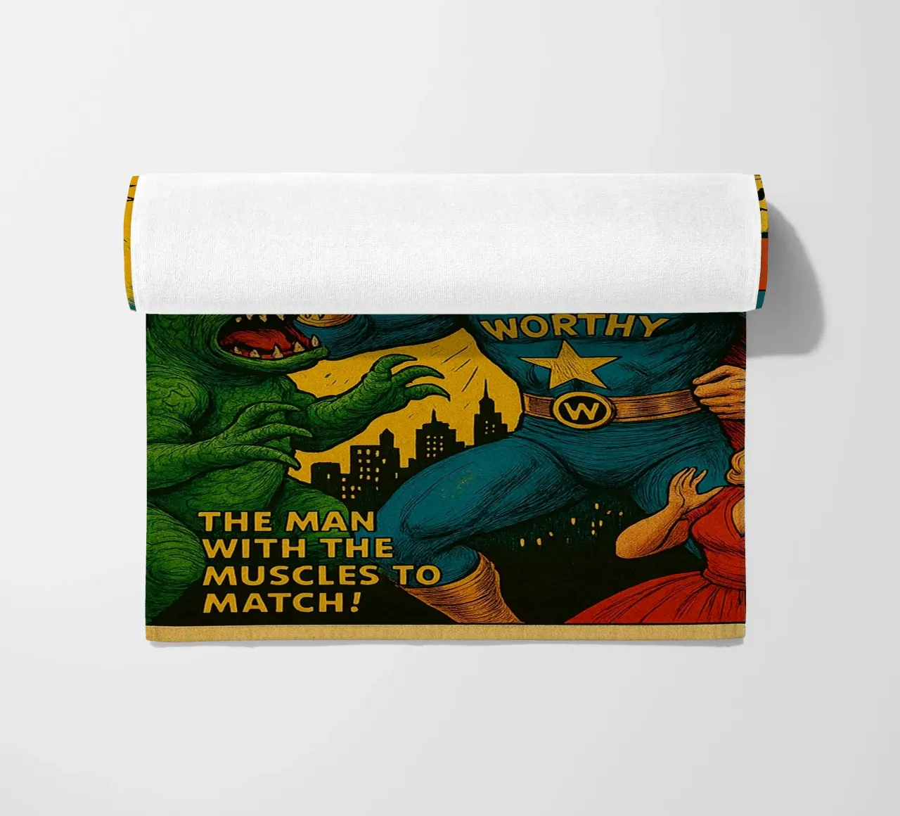 DICK WORTHY - Fresh Supes On The Block telo mare da Vintage Van Gogh