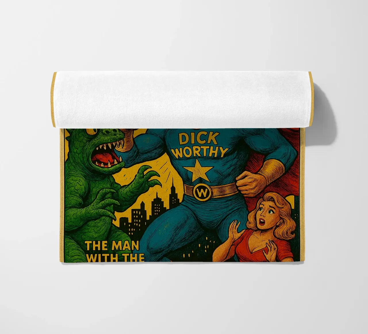 DICK WORTHY - Fresh Supes On The Block telo mare da Vintage Van Gogh
